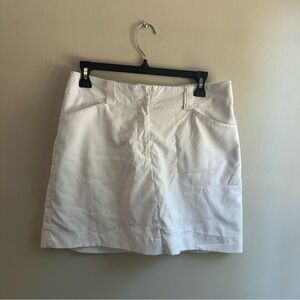 Nike Golf Dry Fit Skort Size 6 White